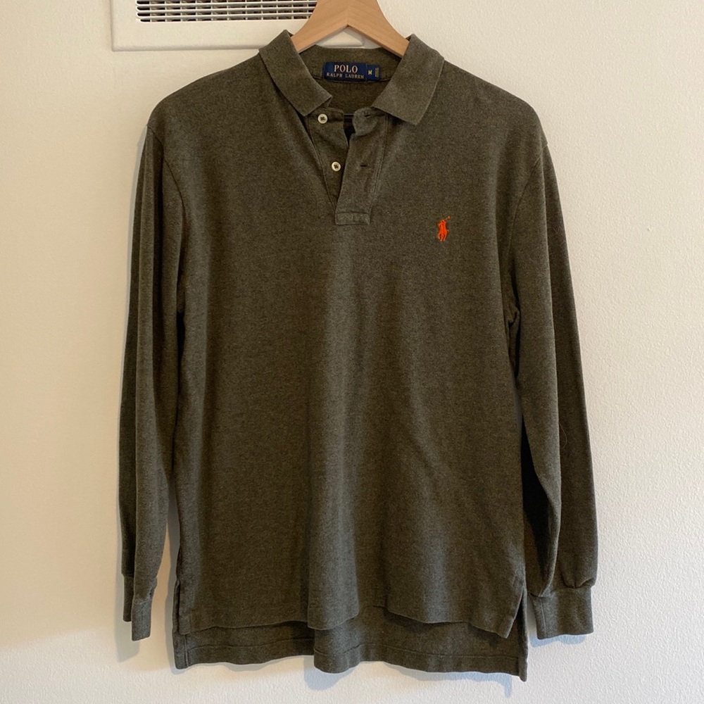 Polo Ralph Lauren Men's Button Down - Cotton Sweater-Feel